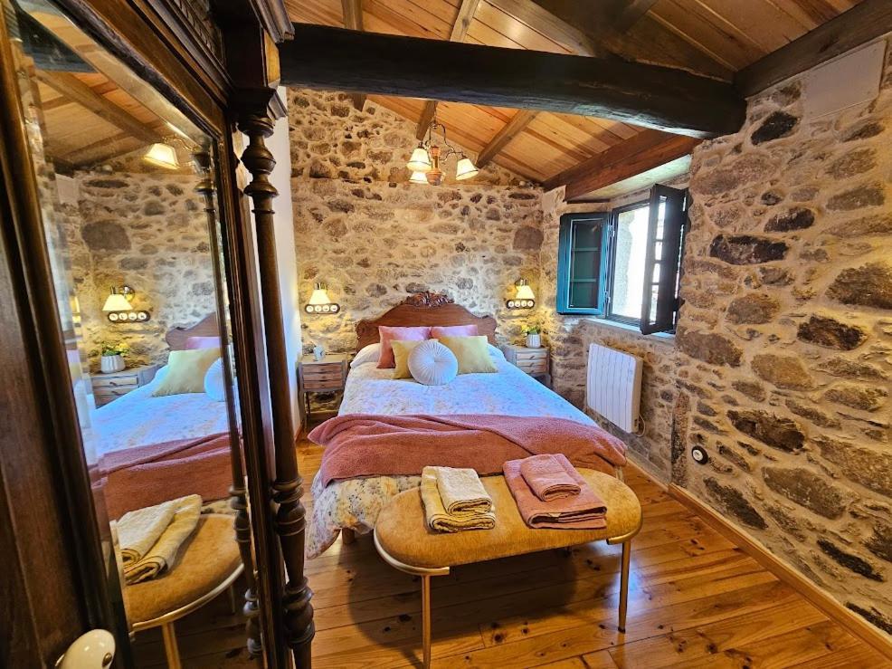 A Casa Dos Avos - Vilarino - A Coruna エクステリア 写真